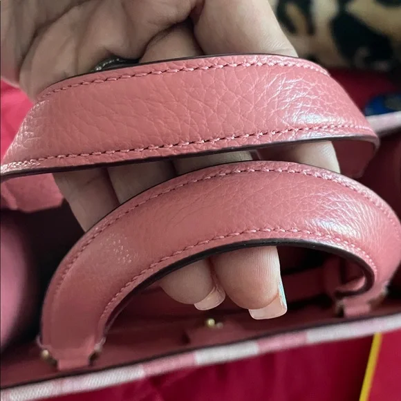 Coach Pink Dempsey 22 Tote Bag - Picture 3 of 13